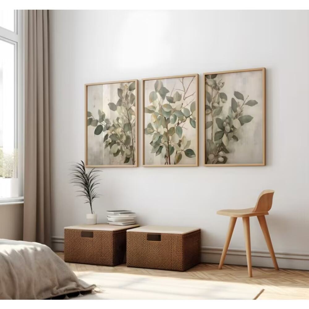 3pcs 7.87*11.81inch UNFRAMED Canvas art